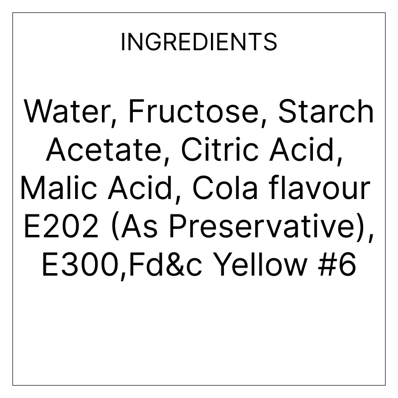 Cola Syrup