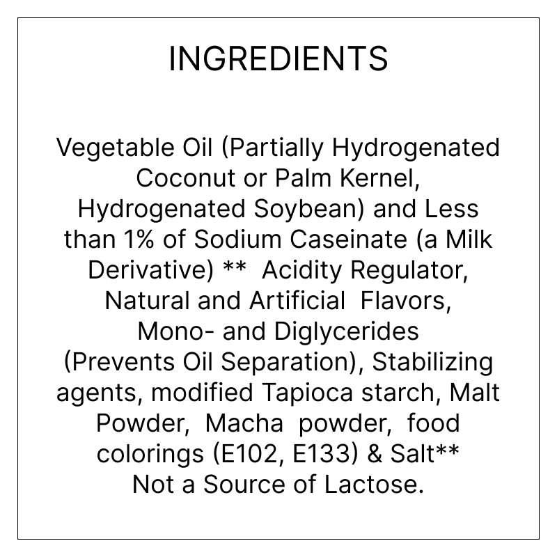 Matcha Natural Pre-Mix Powder
