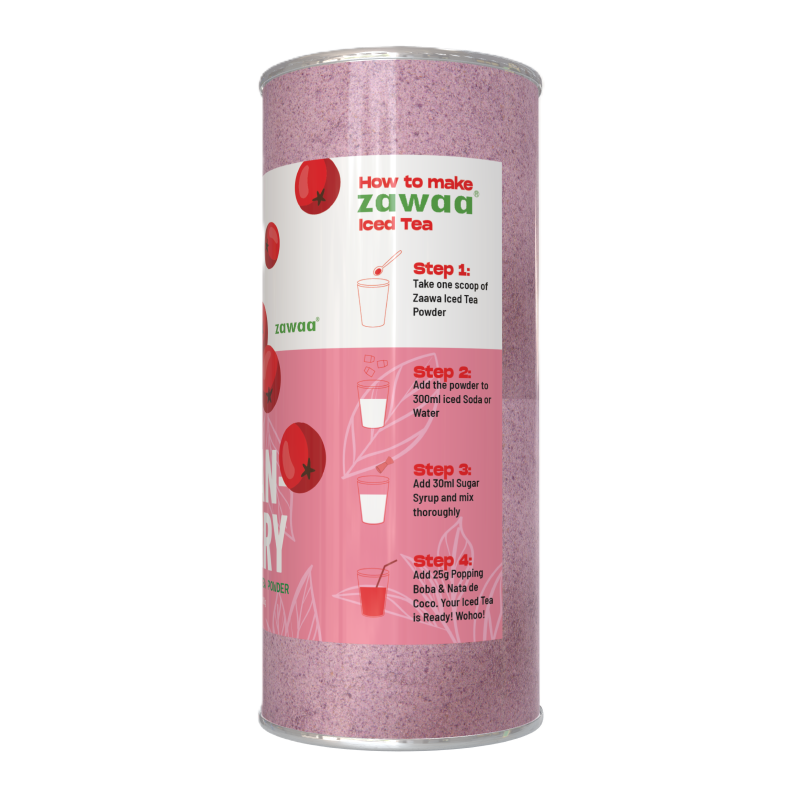 Cranberry Green Iced Tea