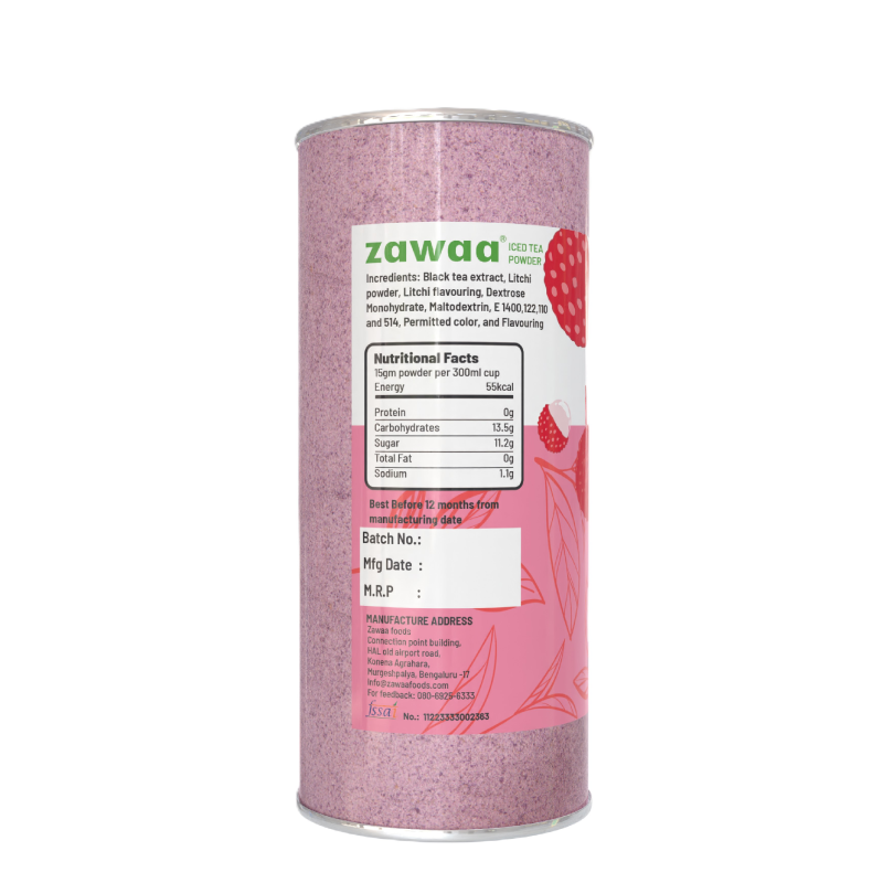 Litchi Black Iced Tea